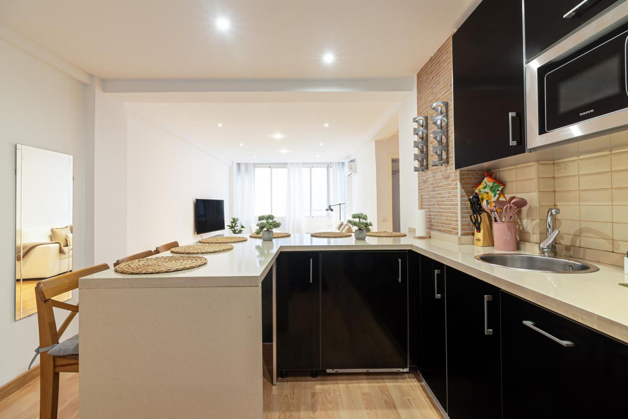 Malaga Center Flat Soho Modern 2Br Apartment Exterior photo