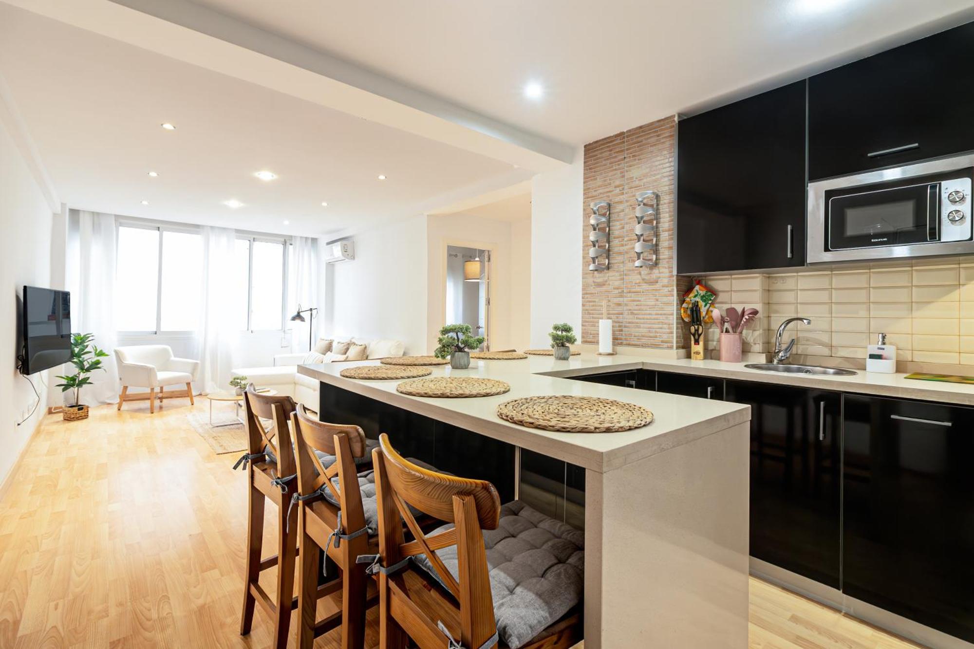 Malaga Center Flat Soho Modern 2Br Apartment Exterior photo
